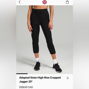 Adapted State cropped jogger